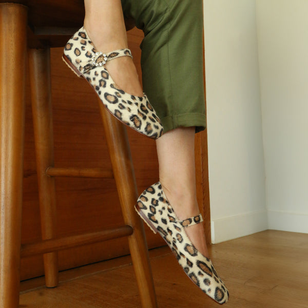 Brooklyn Ballerina Leopard Fur