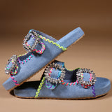 Como Sandal Denim