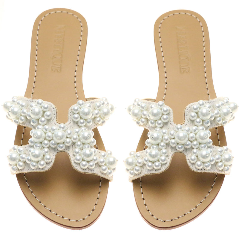 Dixie Sandal White-In Stock