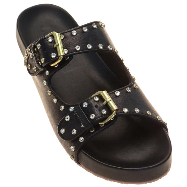 Milton Sandal Black