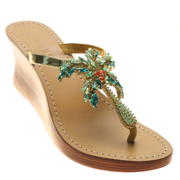 Palm Beach Wedge Gold