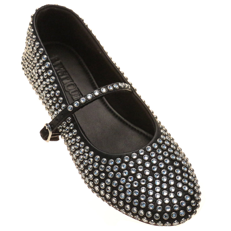 Richland Ballerina Black Leather-In Stock