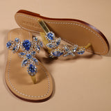 Boca Raton Sandal Blue-In Stock