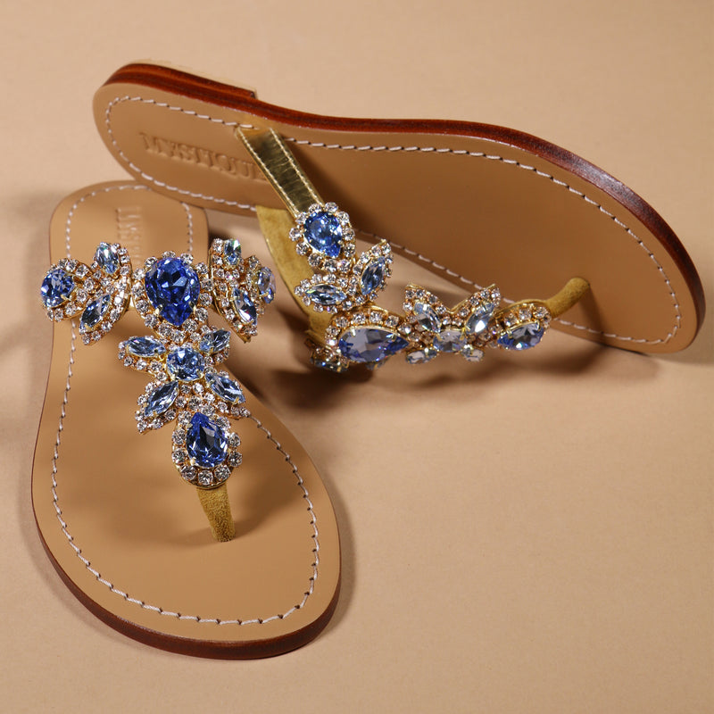 Boca Raton Sandal Blue