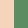 HALF BEIGE/HALF GREEN