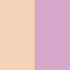 HALF BEIGE/ HALF PURPLE