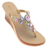 Belize Wedge Pink-In Stock