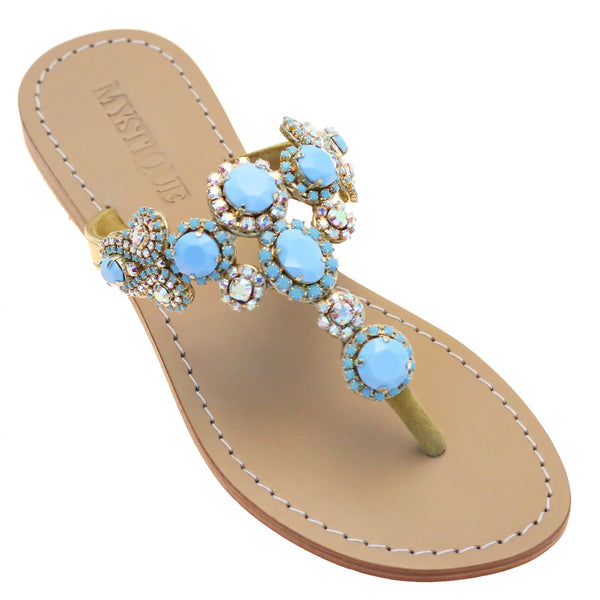 San Diego Sandal Turquoise-In Stock