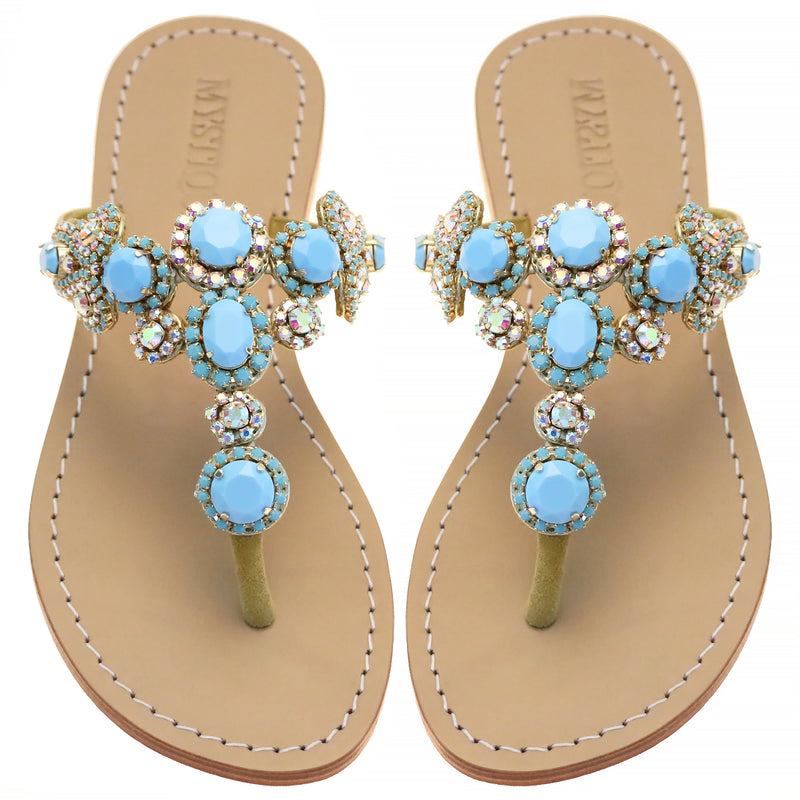 San Diego Sandal Turquoise-In Stock