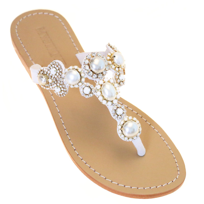 Paris Sandal White-In Stock